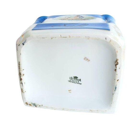 Luster Ware Canister Set READ, Lustreware Canisters, Victoria China Czechoslovak - Picture 4 of 9